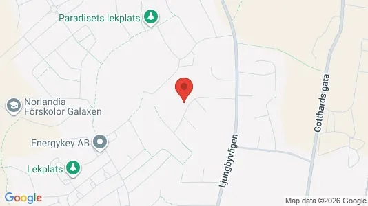 Bostadsrätter till salu i Älmhult - kort over placeringen