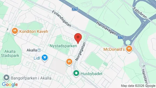 Lägenheter till salu i Västerort - kort over placeringen