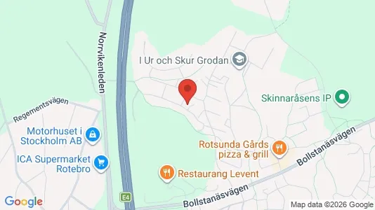 Lägenheter till salu i Sollentuna - kort over placeringen