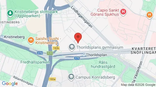 Lägenheter till salu i Kungsholmen - kort over placeringen