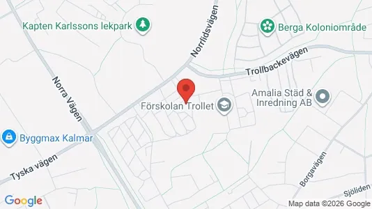 Bostadsrätter till salu i Högsby - kort over placeringen