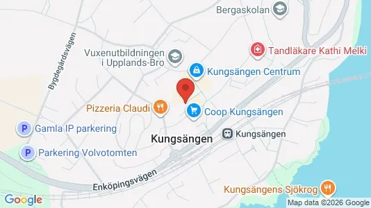 Bostadsrätter till salu i Upplands-Bro - kort over placeringen