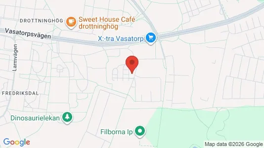 Lägenheter till salu i Helsingborg - kort over placeringen