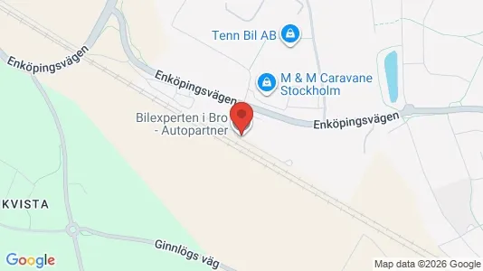 Bostadsrätter till salu i Upplands-Bro - kort over placeringen