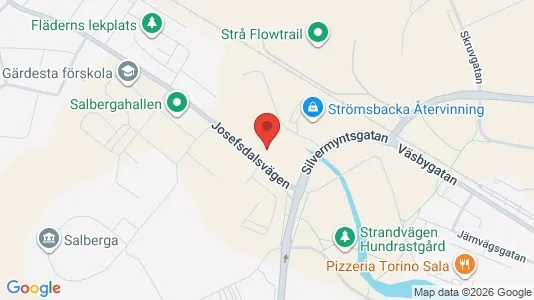Lägenheter att hyra i Sala - Bild från Google Street View