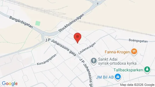 Lägenheter till salu i Enköping - kort over placeringen