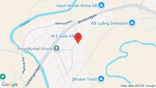 Bostadsrätter till salu i Mark - kort over placeringen