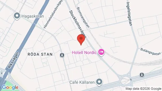 Lägenheter att hyra i Norrköping - kort over placeringen