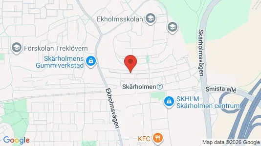 Lägenheter till salu i Söderort - kort over placeringen