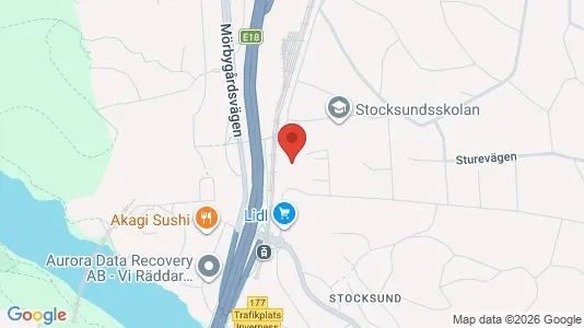 Lägenheter till salu i Danderyd - kort over placeringen