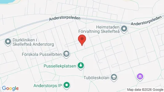 Lägenheter till salu i Sorsele - kort over placeringen