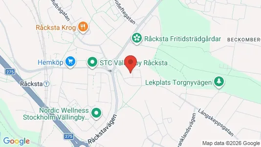 Lägenheter till salu i Västerort - kort over placeringen