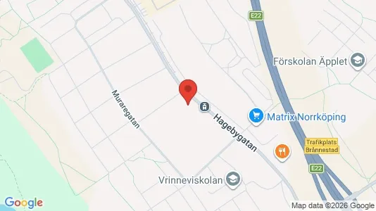 Lägenheter att hyra i Norrköping - Bild från Google Street View