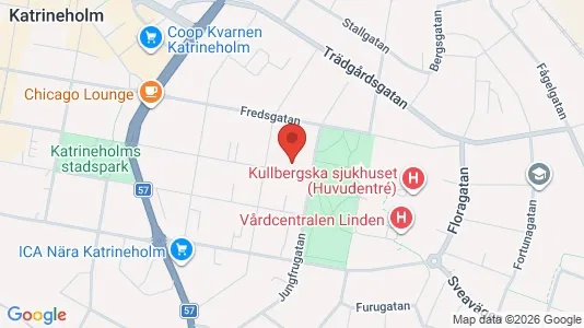 Lägenheter att hyra i Katrineholm - kort over placeringen