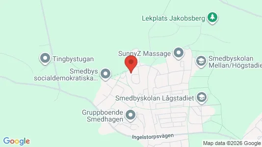 Lägenheter att hyra i Kalmar - kort over placeringen