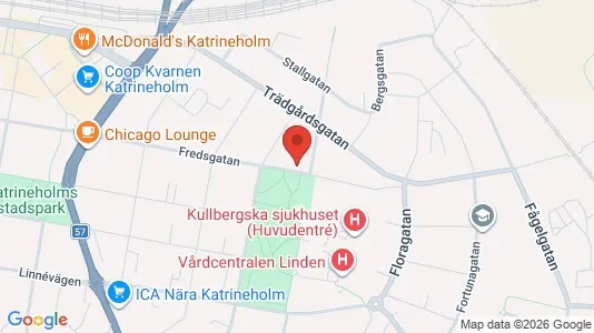 Lägenheter att hyra i Katrineholm - kort over placeringen