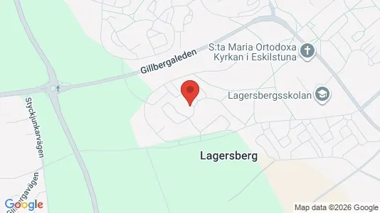 Lägenheter att hyra i Eskilstuna - kort over placeringen