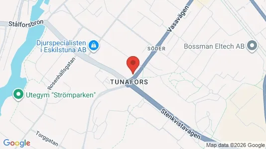 Lägenheter att hyra i Eskilstuna - kort over placeringen