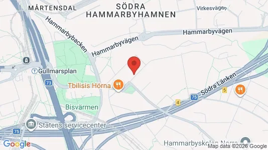Lägenheter till salu i Söderort - kort over placeringen
