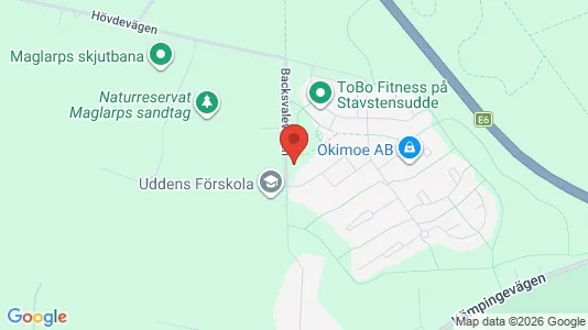 Bostadsrätter till salu i Trelleborg - kort over placeringen