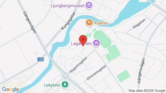 Lägenheter att hyra i Ljungby - Bild från Google Street View