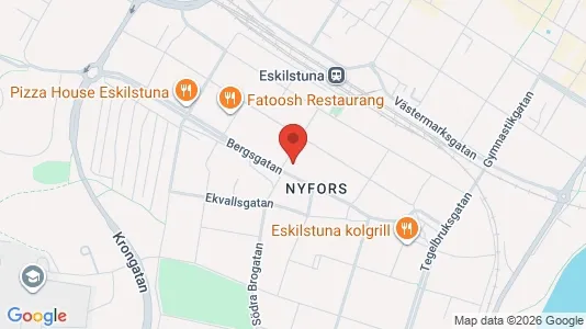 Lägenheter att hyra i Eskilstuna - kort over placeringen