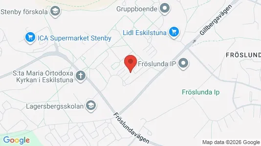 Lägenheter att hyra i Eskilstuna - kort over placeringen
