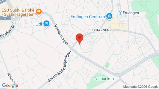 Lägenheter till salu i Söderort - kort over placeringen