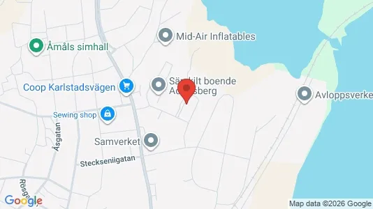 Lägenheter att hyra i Åmål - Bild från Google Street View