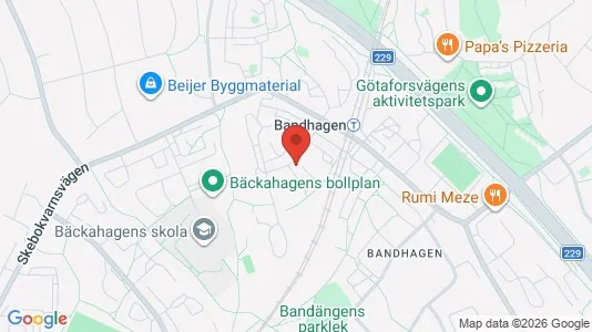 Lägenheter till salu i Söderort - kort over placeringen