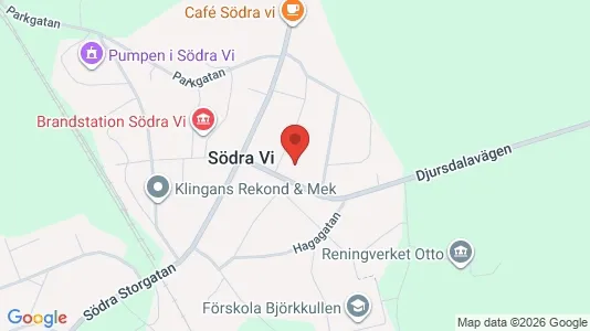 Lägenheter att hyra i Vimmerby - kort over placeringen