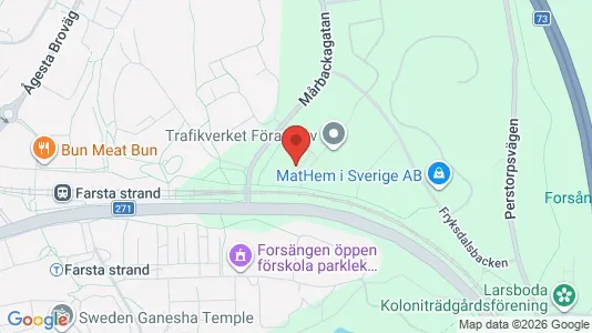 Lägenheter till salu i Söderort - kort over placeringen