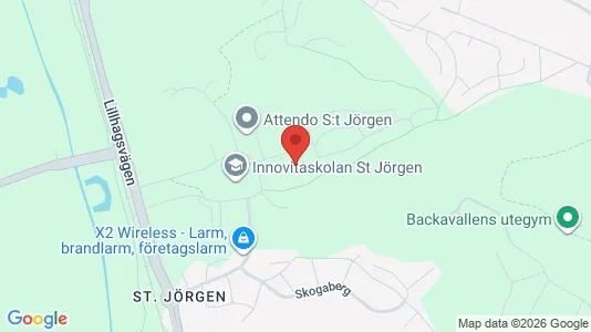 Lägenheter till salu i Norra hisingen - kort over placeringen