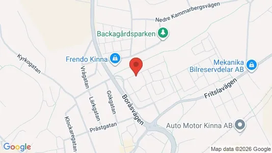 Bostadsrätter till salu i Mark - kort over placeringen