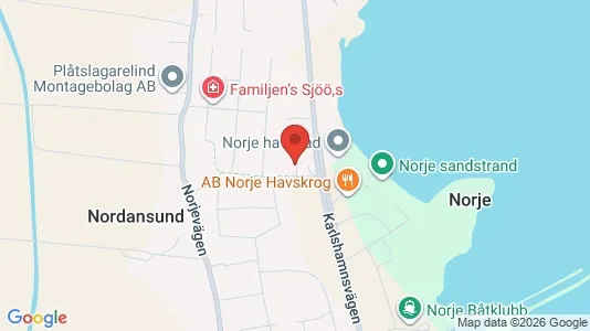 Bostadsrätter till salu i Sölvesborg - kort over placeringen