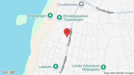 Bostadsrätter till salu i Växjö - kort over placeringen