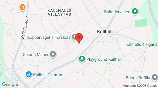 Bostadsrätter till salu i Järfälla - kort over placeringen