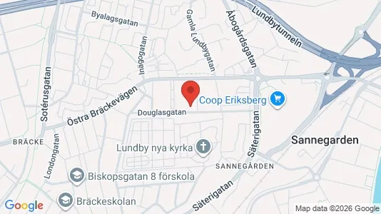 Lägenheter till salu i Västra hisingen - kort over placeringen