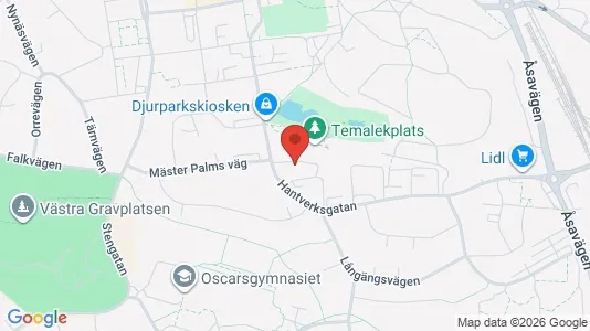Bostadsrätter till salu i Oskarshamn - kort over placeringen