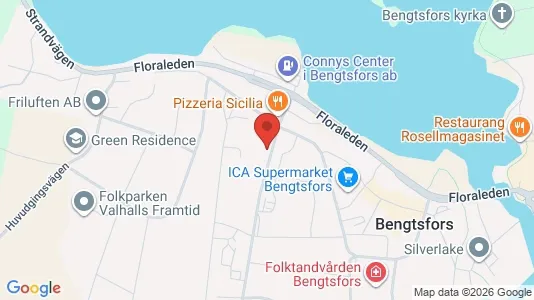 Lägenheter att hyra i Bengtsfors - kort over placeringen