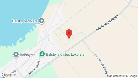 Bostadsrätter till salu i Kristianstad - kort over placeringen