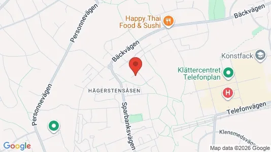 Lägenheter till salu i Söderort - kort over placeringen