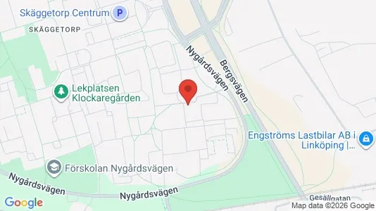 Lägenheter att hyra i Linköping - kort over placeringen