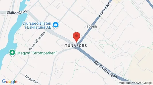 Lägenheter att hyra i Eskilstuna - kort over placeringen
