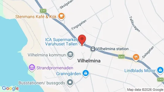 Lägenheter att hyra i Vilhelmina - Bild från Google Street View