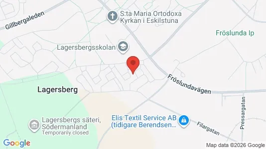 Lägenheter att hyra i Eskilstuna - kort over placeringen