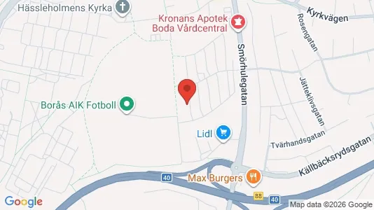 Lägenheter till salu i Borås - Bild från Google Street View