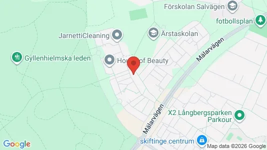 Lägenheter att hyra i Eskilstuna - kort over placeringen