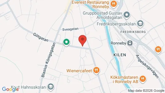 Bostadsrätter till salu i Ronneby - Bild från Google Street View