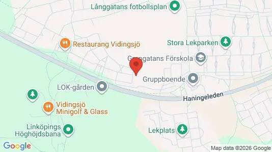 Lägenheter till salu i Linköping - kort over placeringen